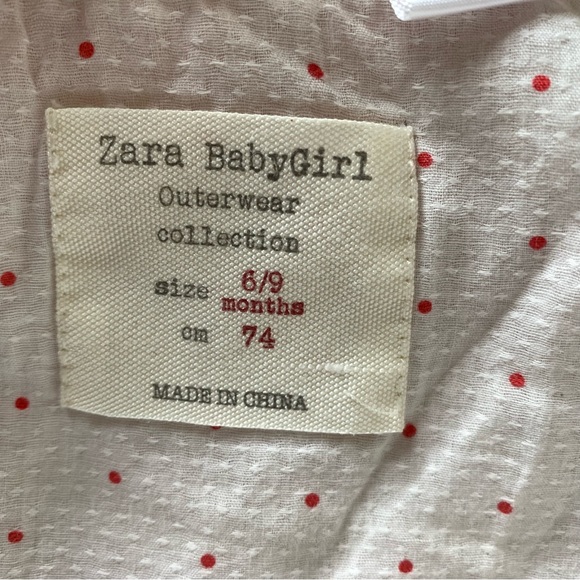 👚2/$10👗3/$12 Zara Pink Faux Fur Vest Baby Girls Size 6-9 Months - Picture 6 of 8